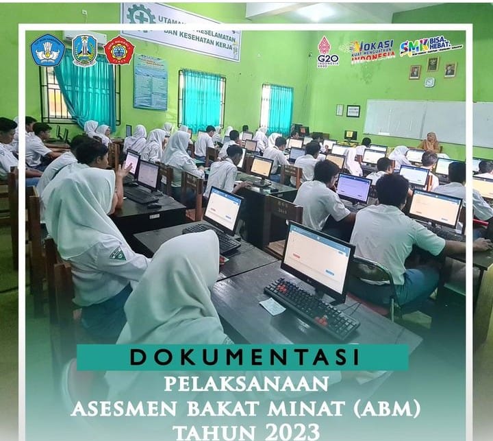 Assesmen Bakat dan Minat (ABM) merupakan tes mengukur potensi peserta didik SMKN 1 Semen