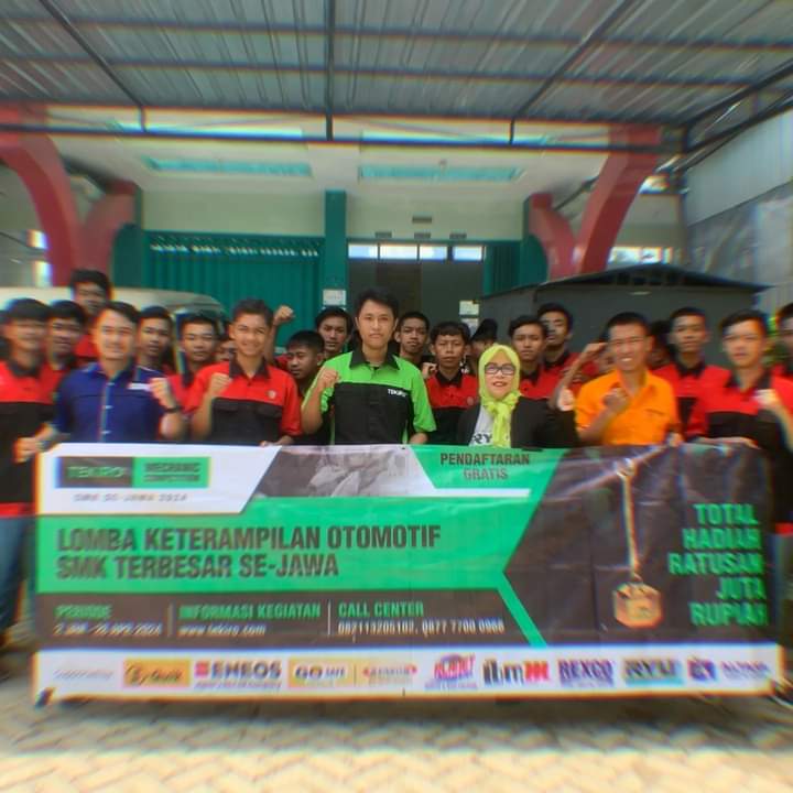 TEKIRO HADIR DI SMKN 1 SEMEN KEDIRI ROADSHOW TEKIRO MECHANIC COMPETITION 2024