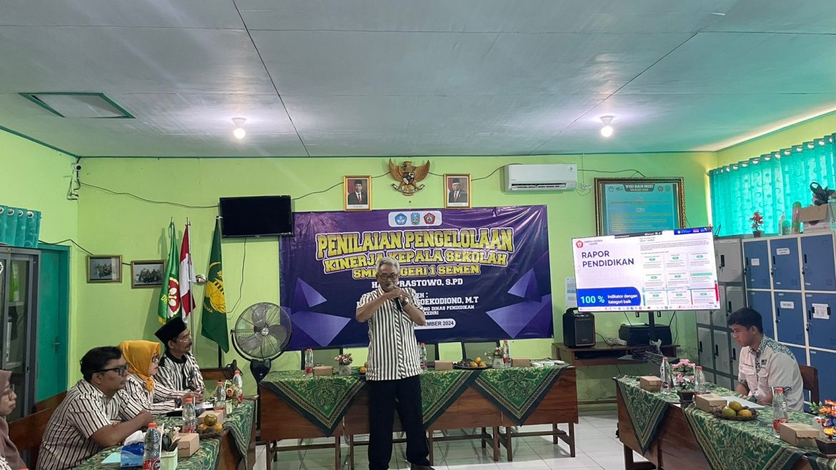 Dokumentasi Kegiatan Pengelolaan Kinerja Kepala Sekolah
