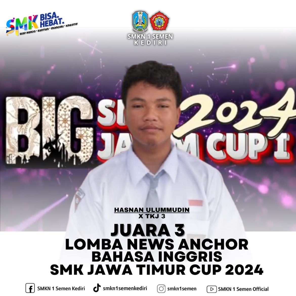 LOMBA BAHASA INGGRIS SMK JATIM CUP 2024