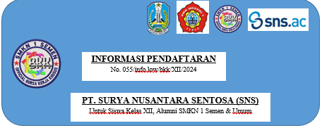 LOKER PT. SURYA NUSANTARA SENTOSA (SNS)