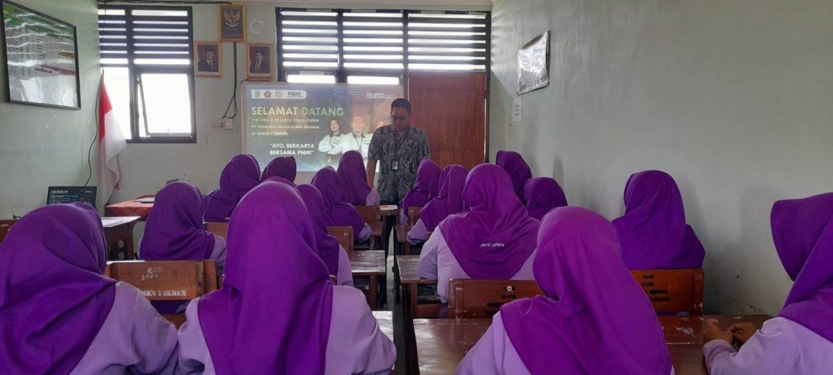 REKRUTMEN PT. PNM di SMKN 1 Semen