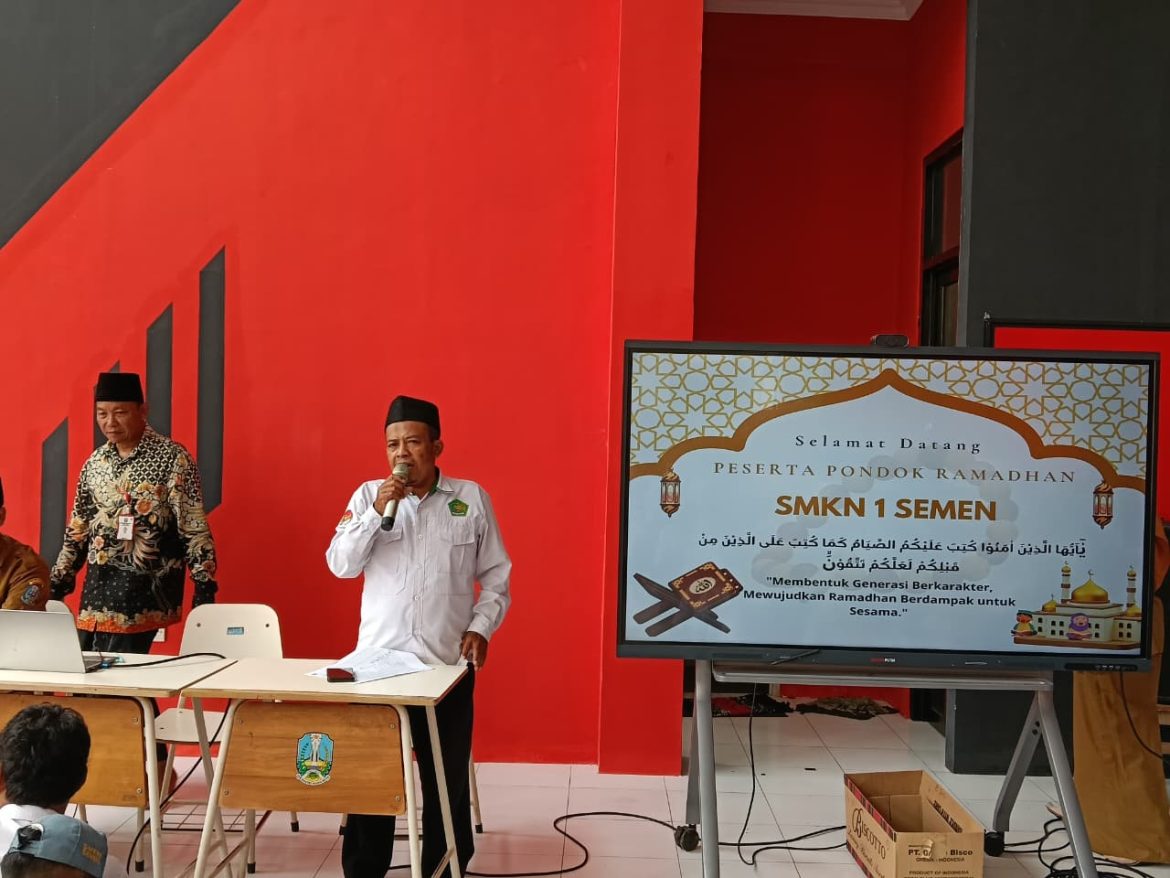 Pelaksanaan Pondok Ramadhan SMKN 1 SEMEN