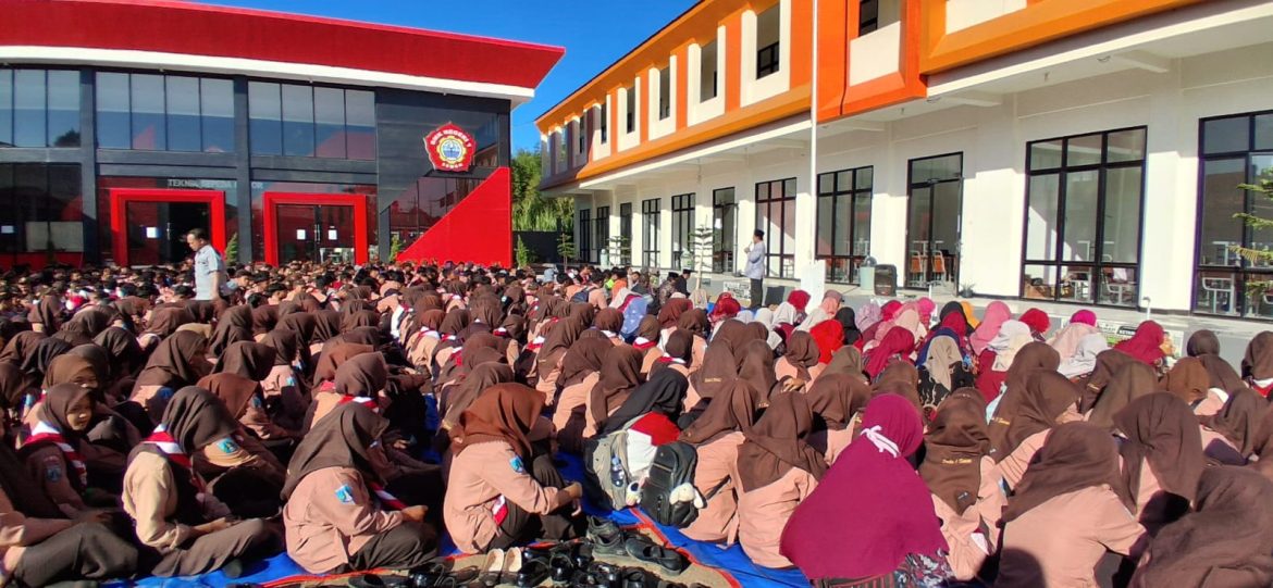 SMKN 1 Semen Menggelar Istighosah Rutin Setiap Jumat dan Penyuluhan dari KAU Kec. Semen